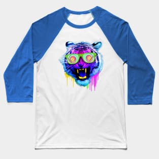 Crazy Tiger Baseball T-Shirt